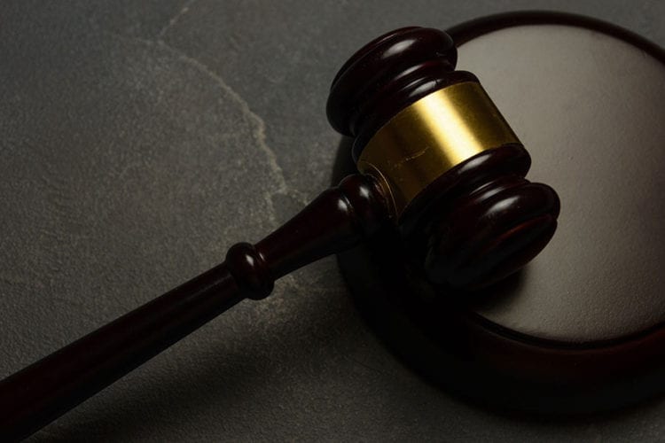 photo of a judge's gavel
