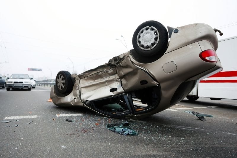 Flipped Car Rollover Accidents Lawyers Edmonton - Tarrabain Law